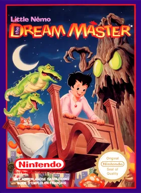 Little Nemo - The Dream Master (Europe) box cover front